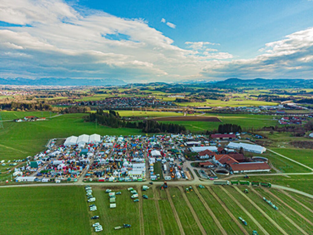 Espectáculo agrícola en Allgäu